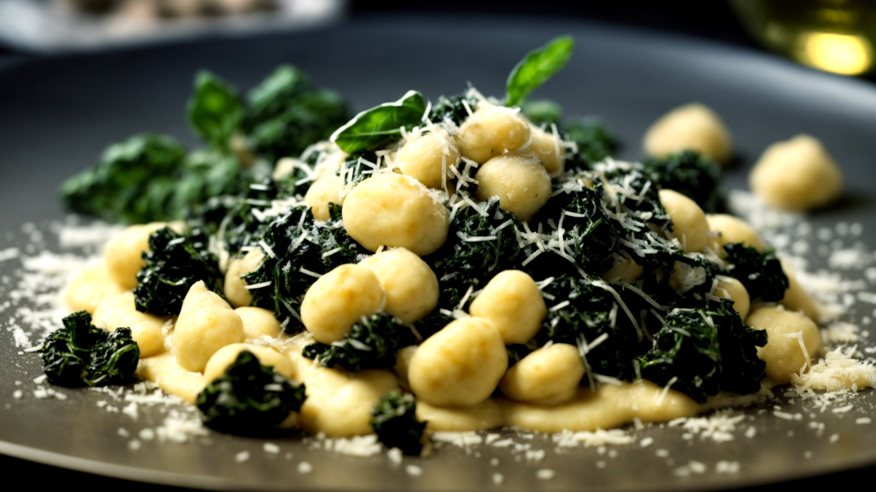 Gnocchi Tartufo Cavolo nero"